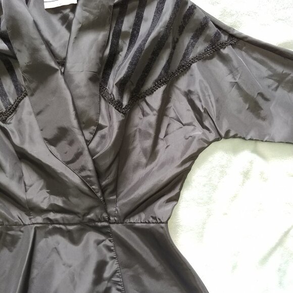 1980s gothic theatrical jacket, Wednesday Addams business blazer - Picture 7 of 11